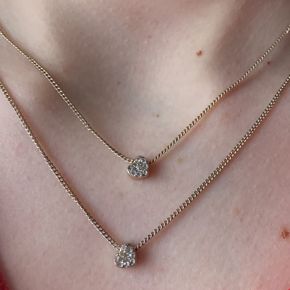 💕 2 Heart necklace’s - Picture 2 of 7